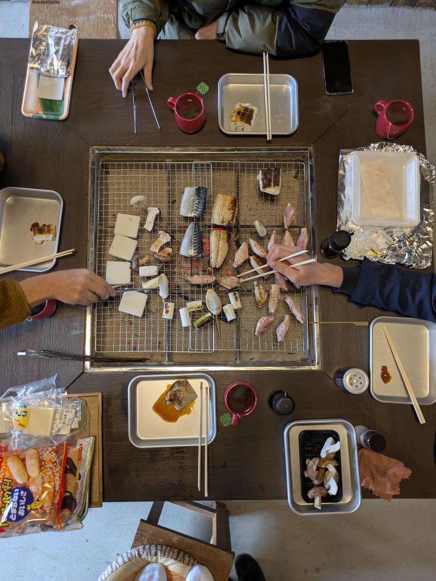 地域の人との食卓