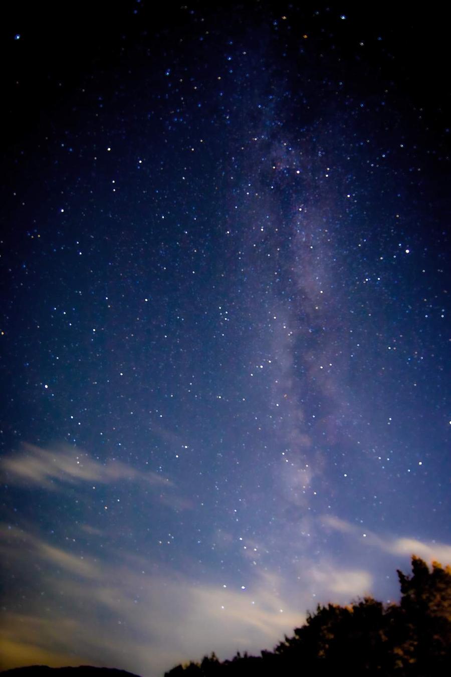 満天の星空